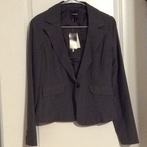 2 piece gray dress suit